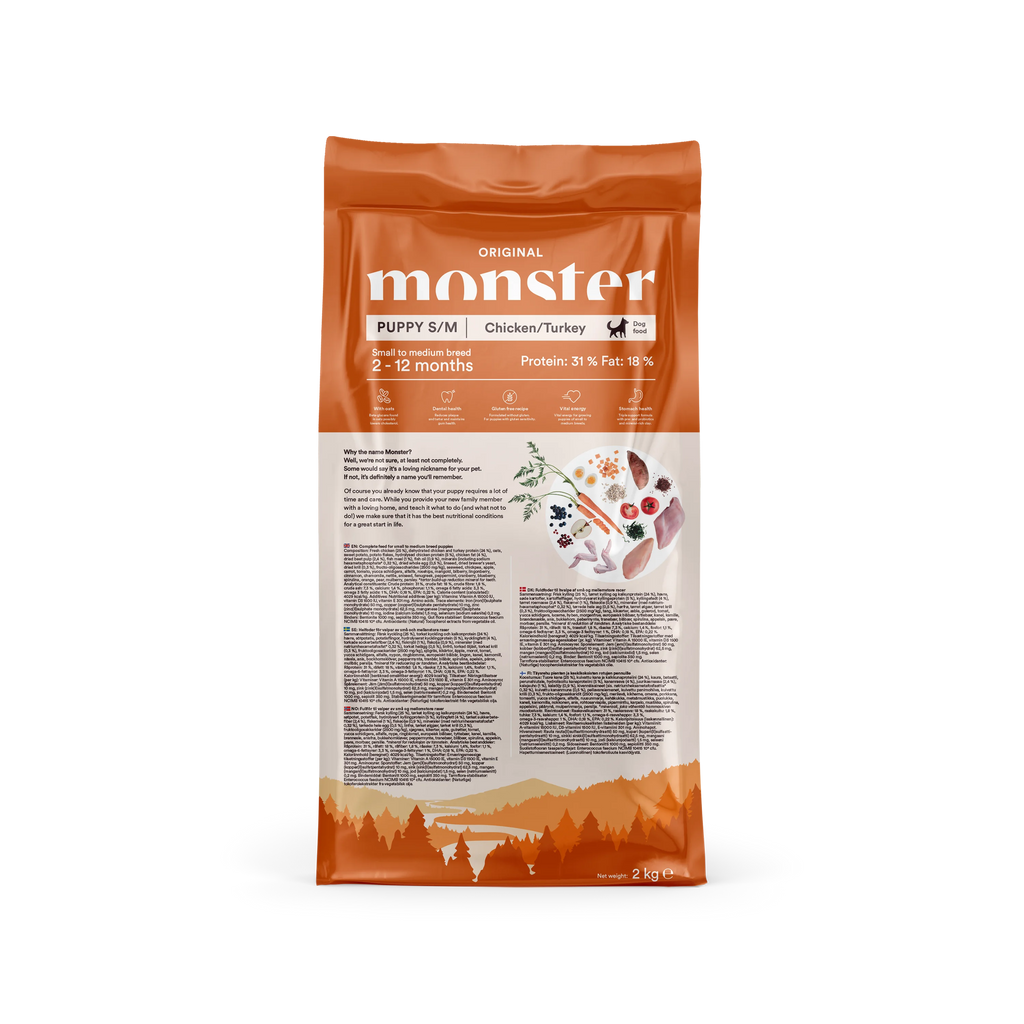 Monster Original - Puppy Small & Medium