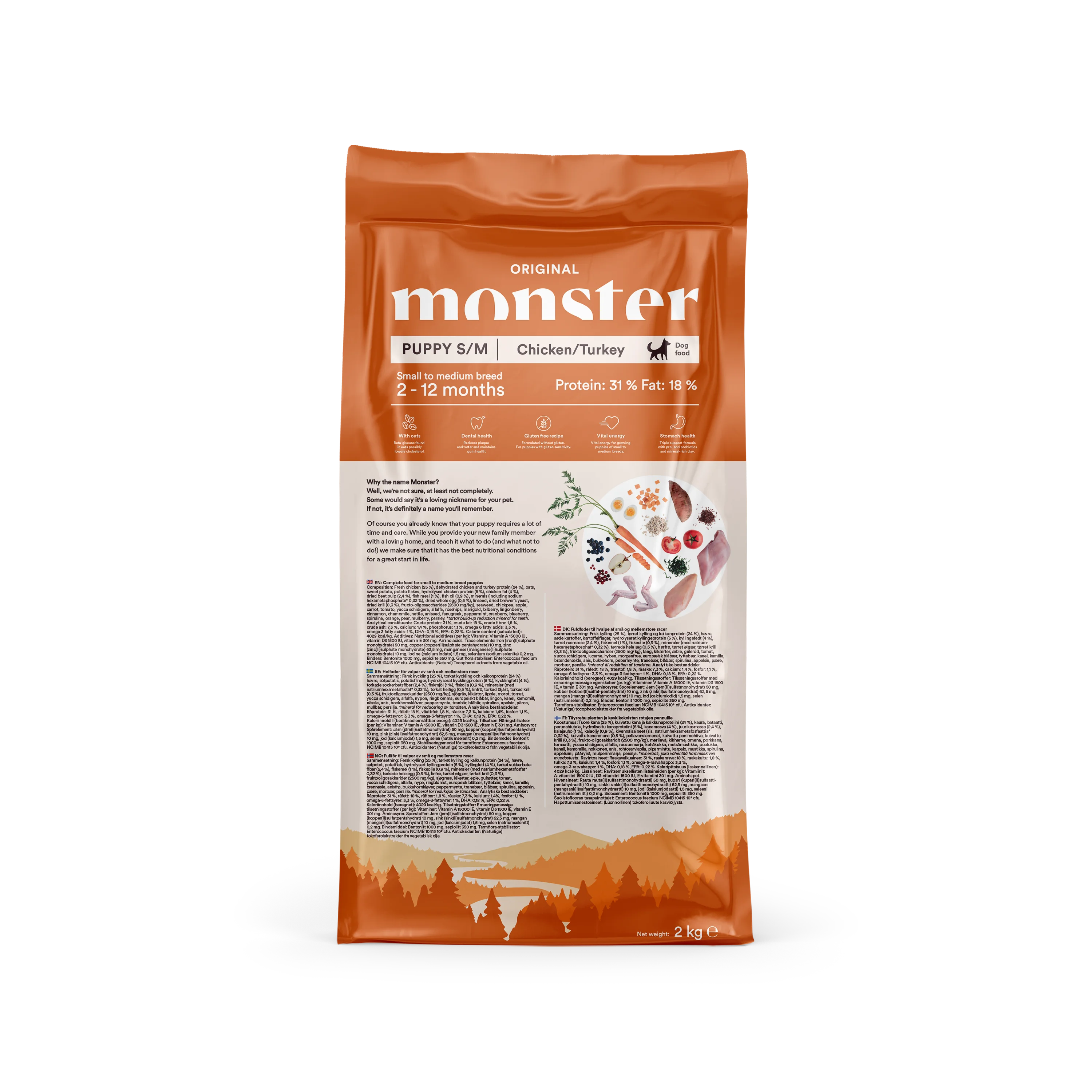 Monster Original - Puppy Small & Medium