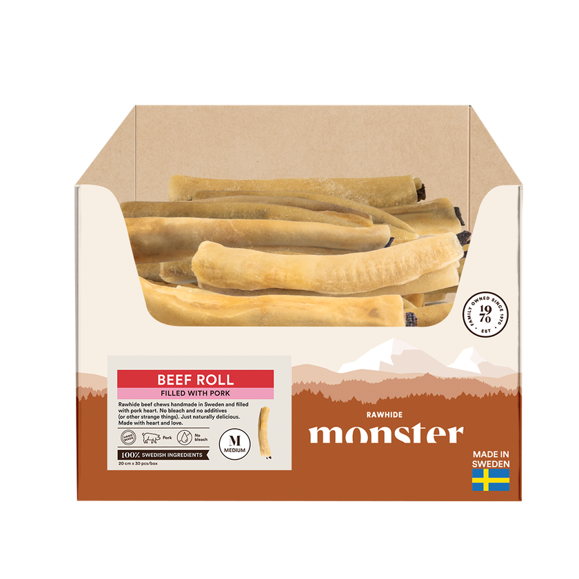 Monster - Rawhide Beef Filled Pork M-es