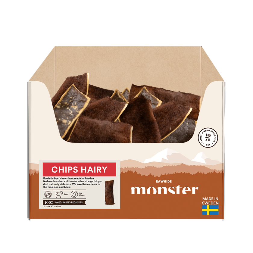 Monster - Rawhide Beef Hairy Chips