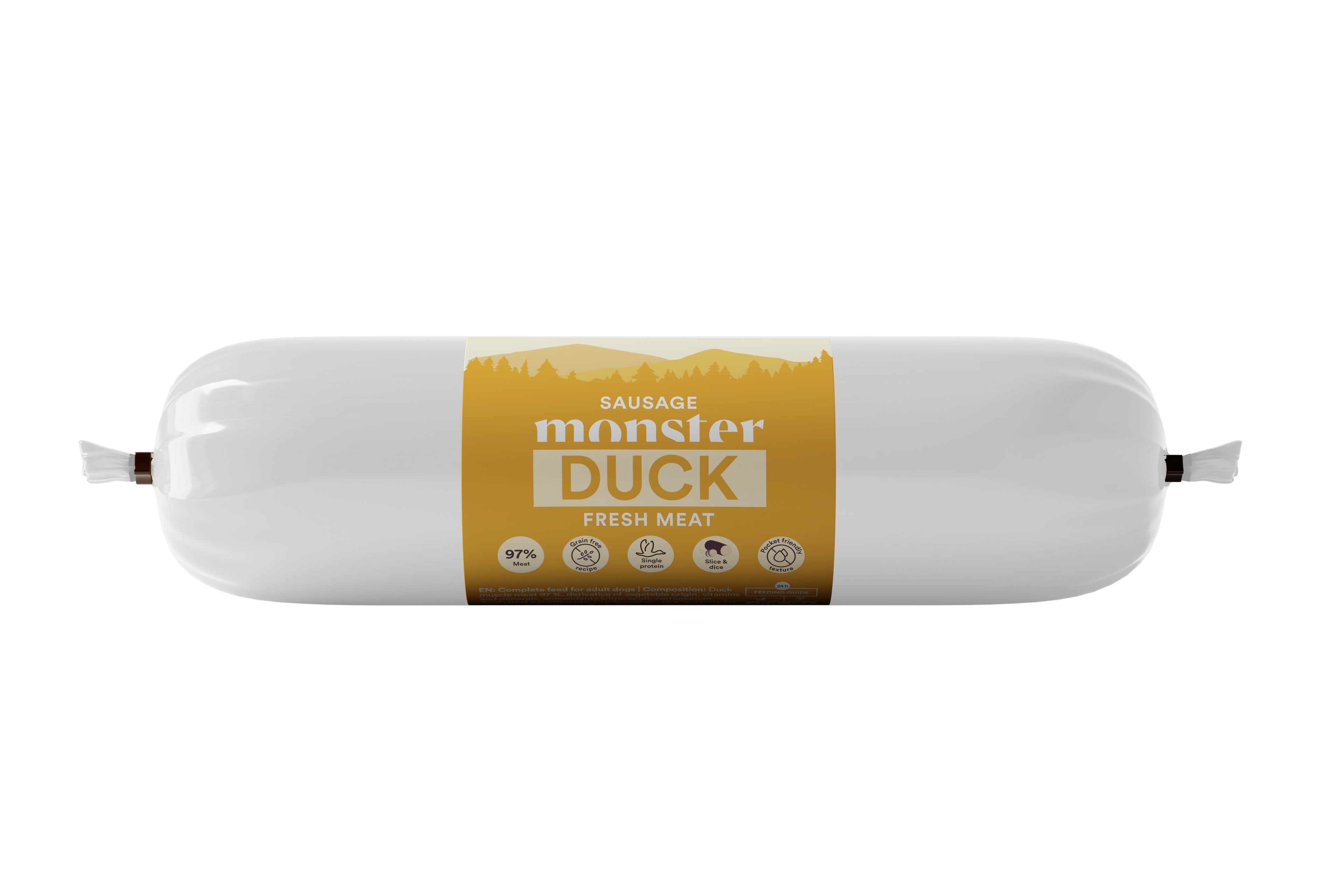 Monster Dog -  Sausage Duck