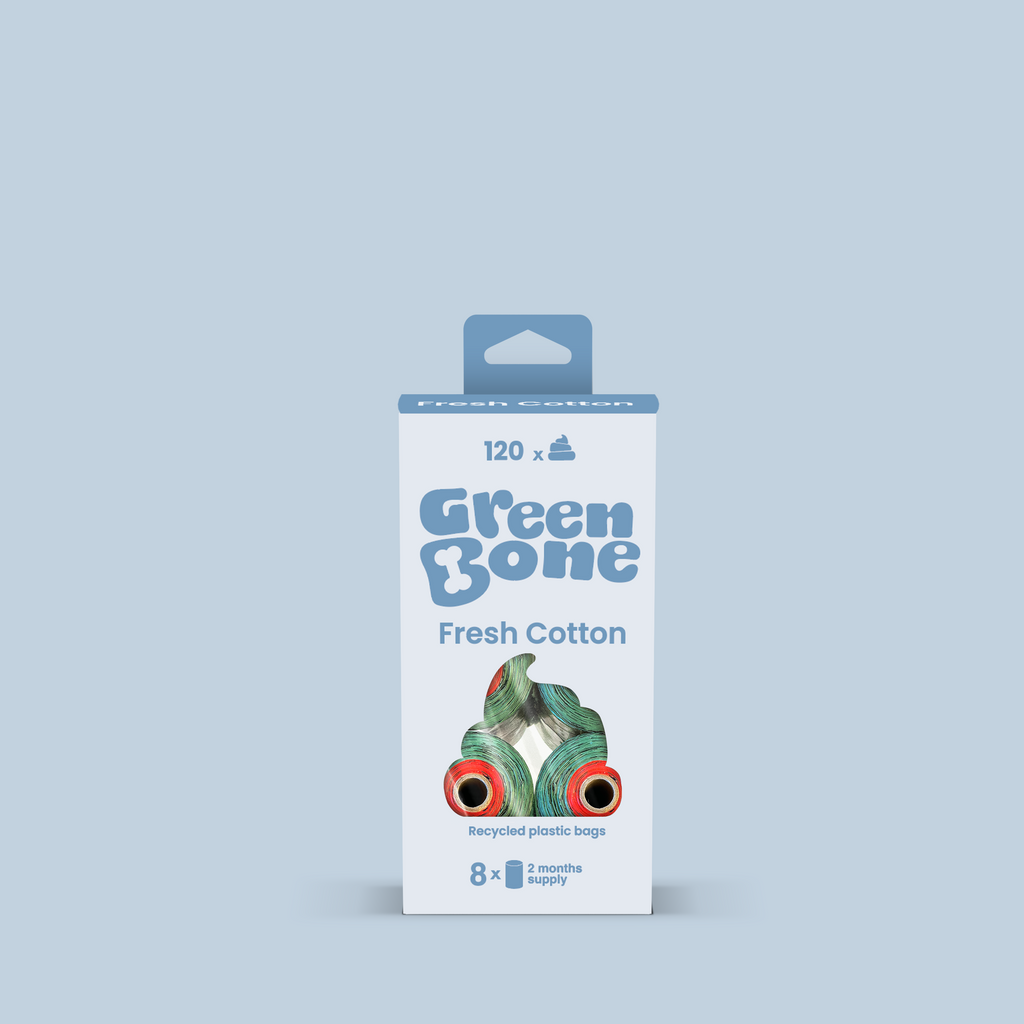 Green Bone - Kutyapiszok-zacskó – Fresh Cotton illattal