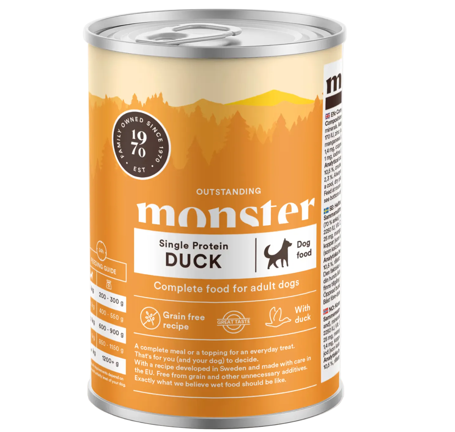 Monster - Single Protein Duck