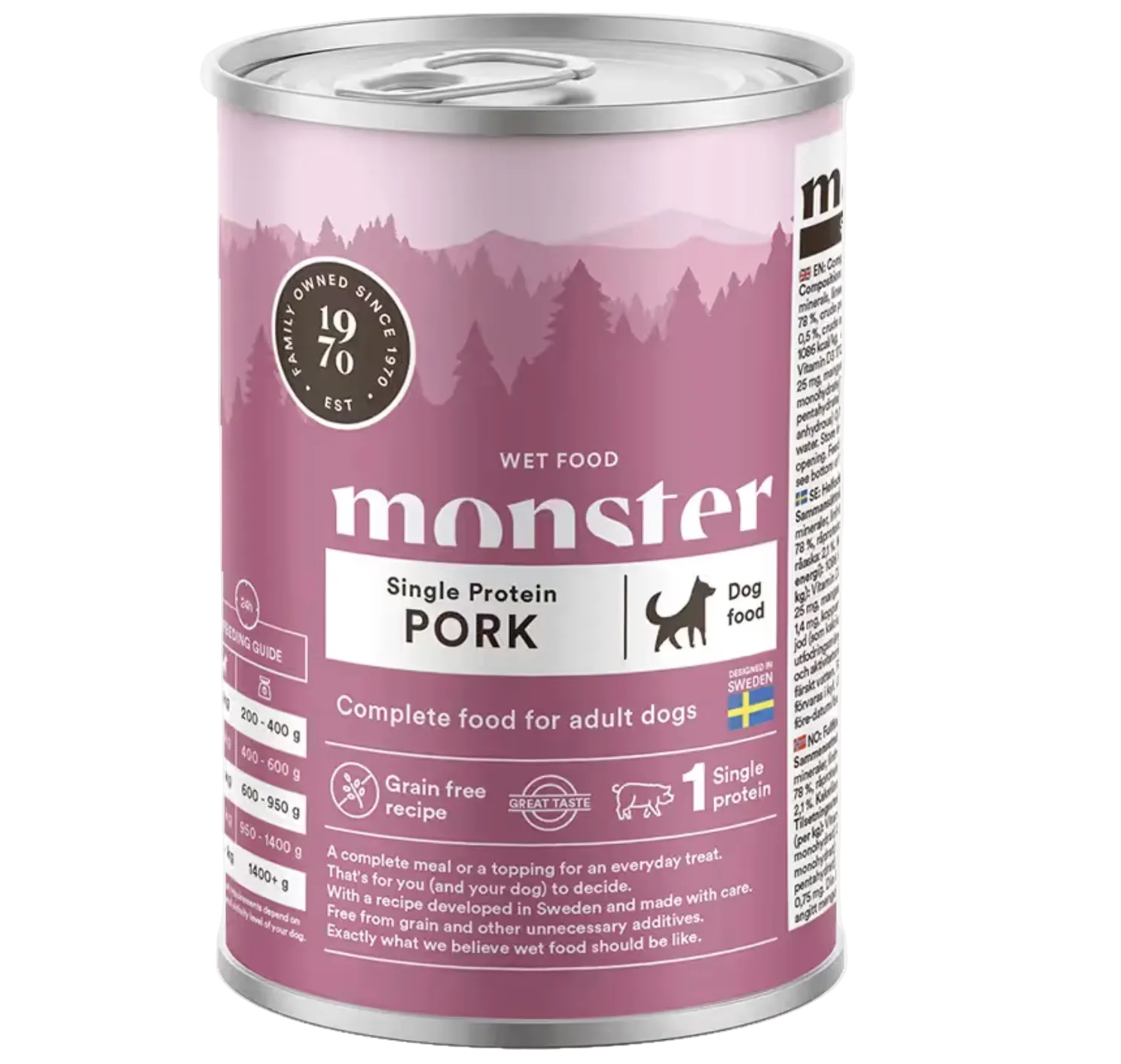 Monster - Single Protein Pork