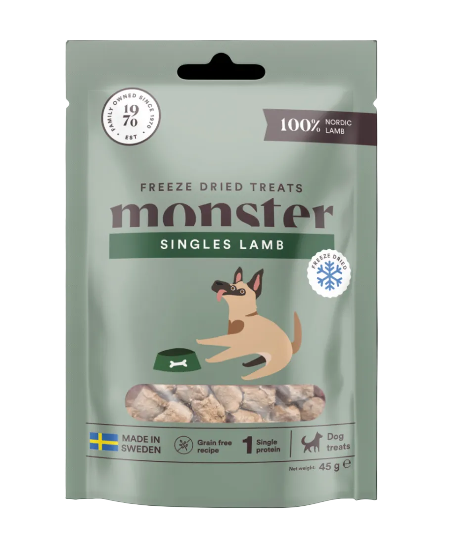 Monster - Fagyasztva Szárított Bárány jutalomfalat