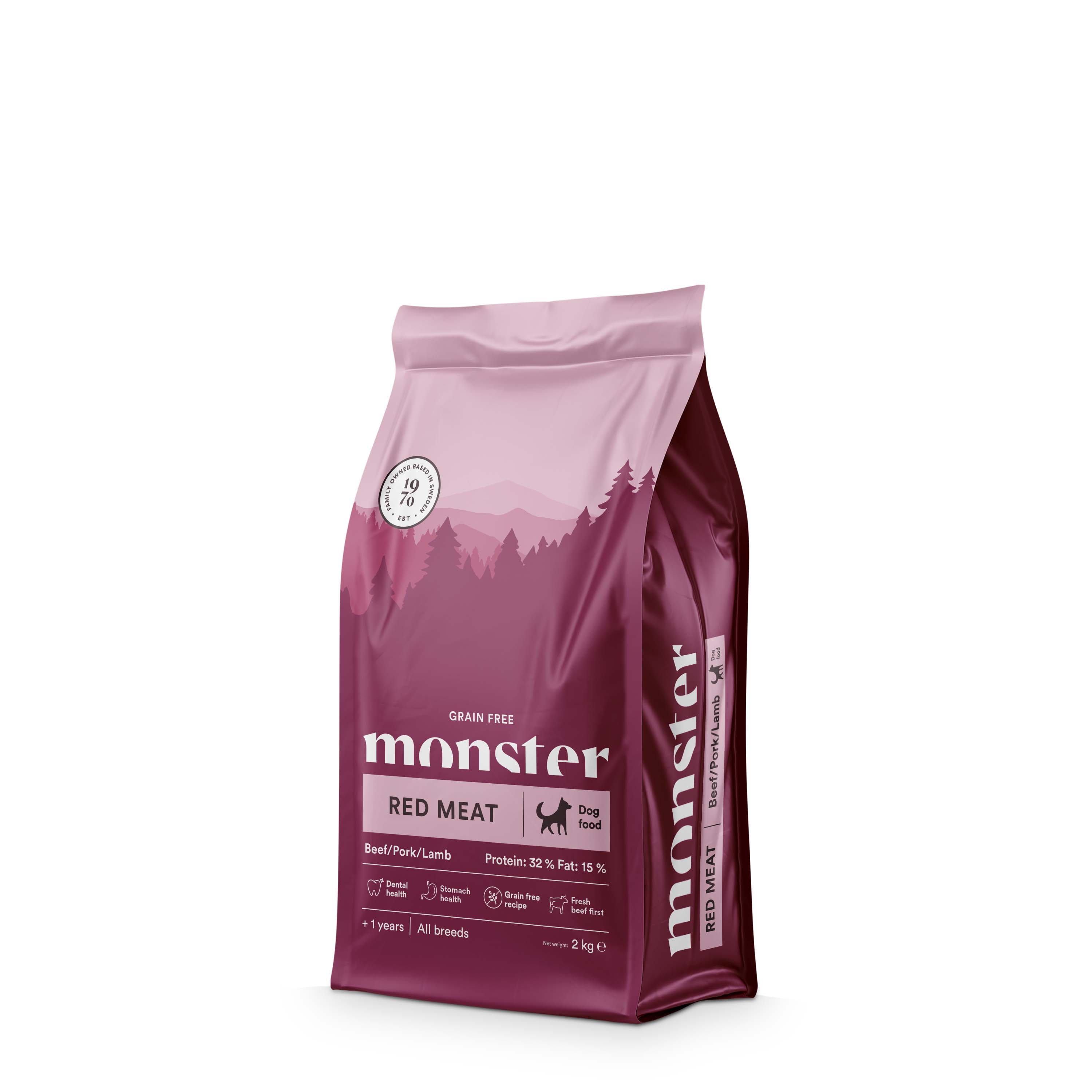 Monster Grain Free - Adult Red Meat