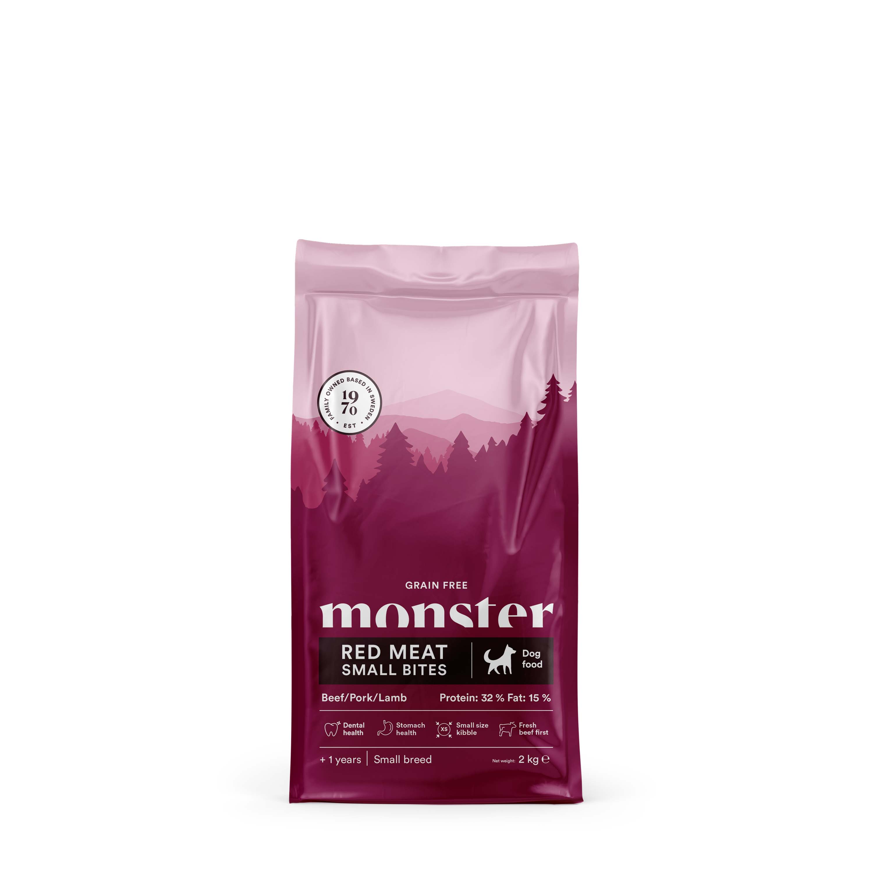 Monster Grain Free - Adult Red Meat Small Bites