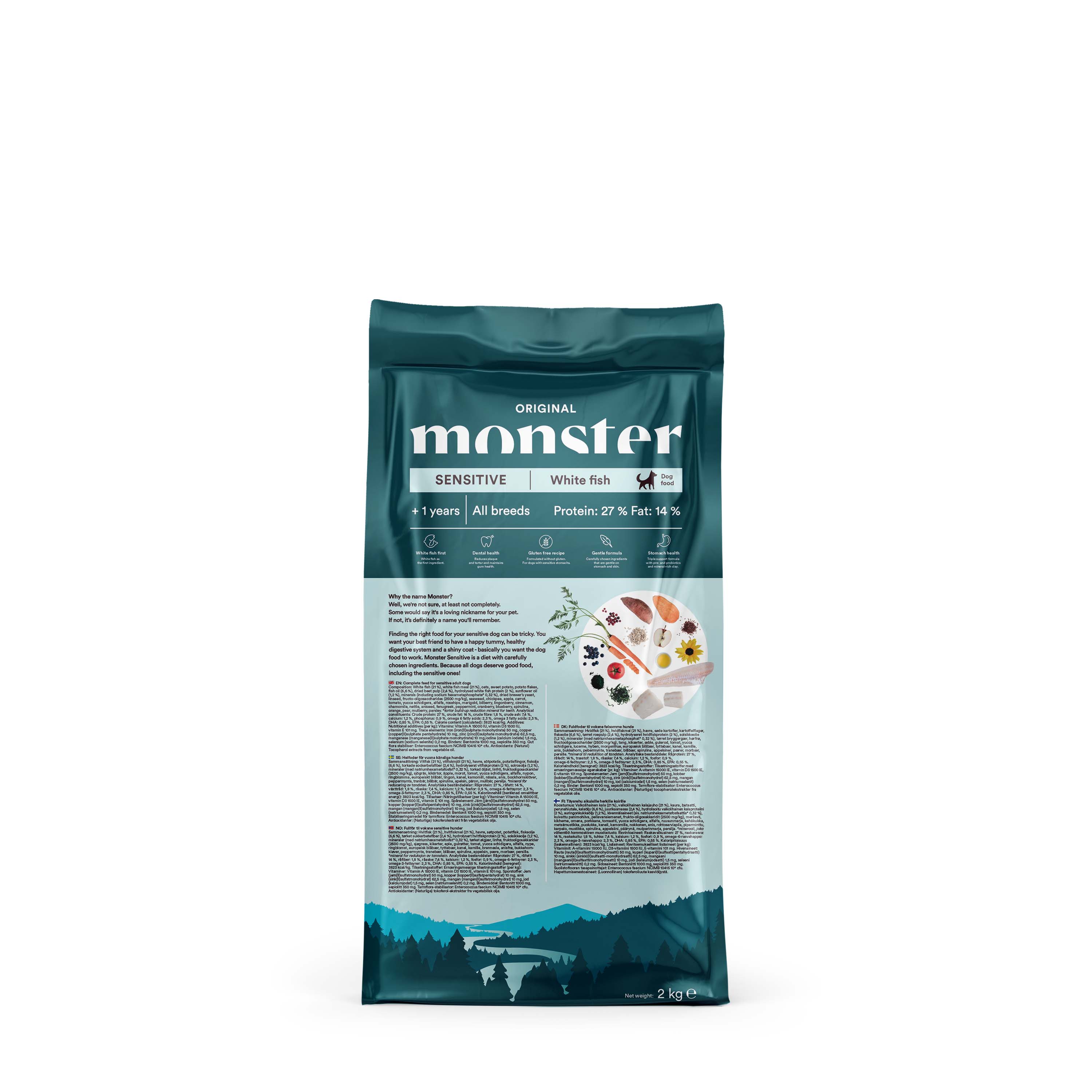 Monster Original - Sensitive White Fish