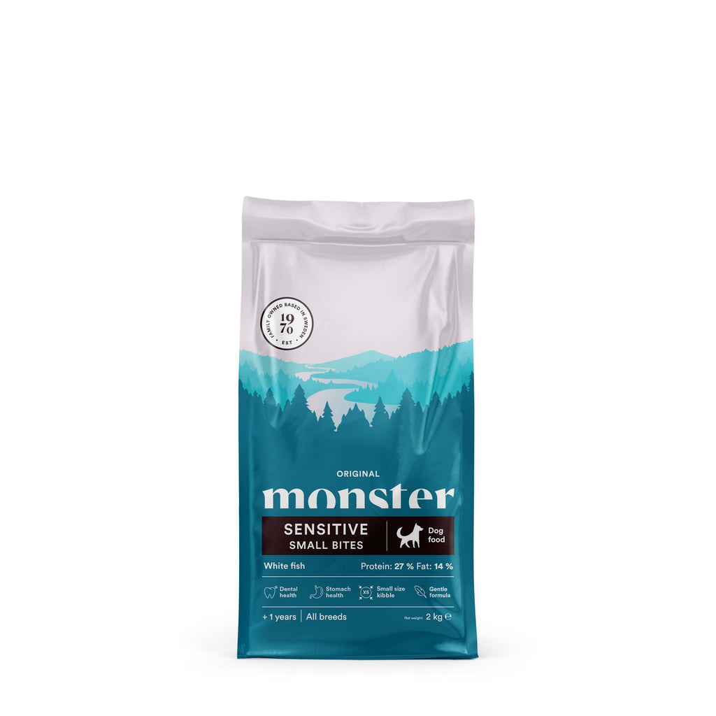 Monster Original - Sensitive White Fish Small Bites