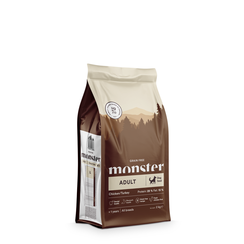 Monster Grain Free - Adult Chicken & Turkey