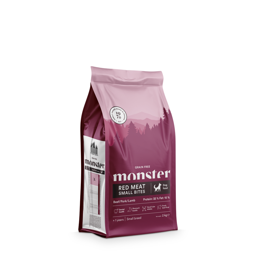 Monster Grain Free - Adult Red Meat Small Bites