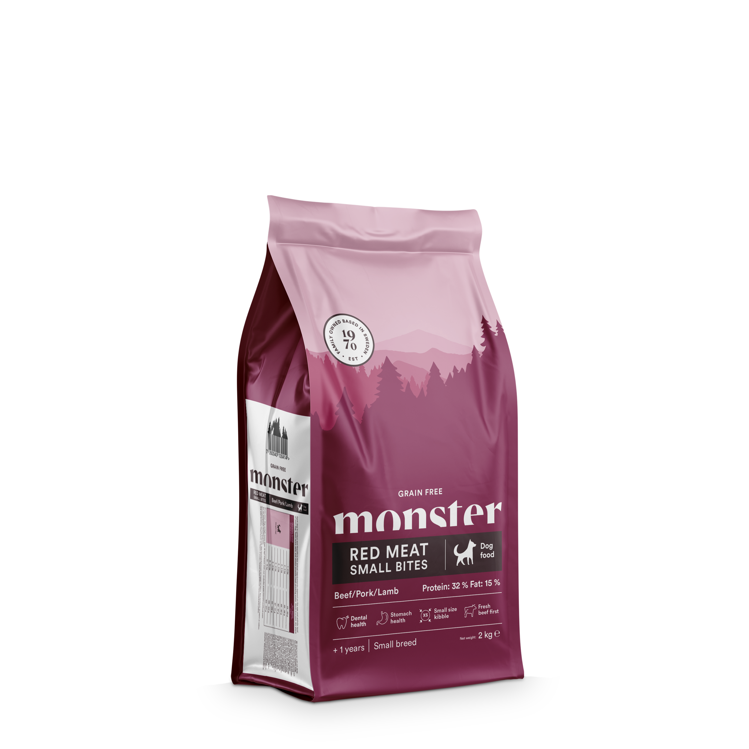 Monster Grain Free - Adult Red Meat Small Bites