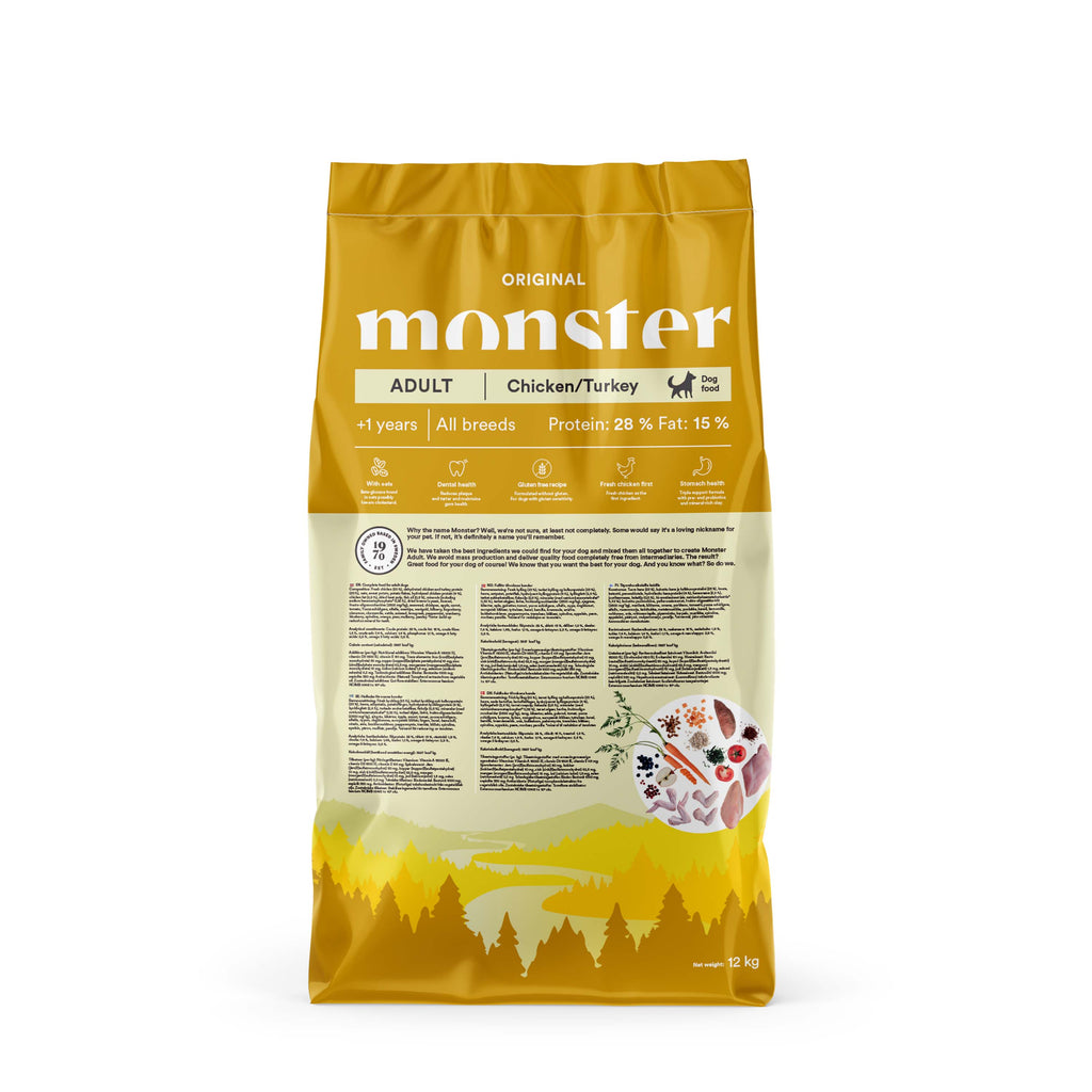 Monster Original - Adult  Chicken, Turkey