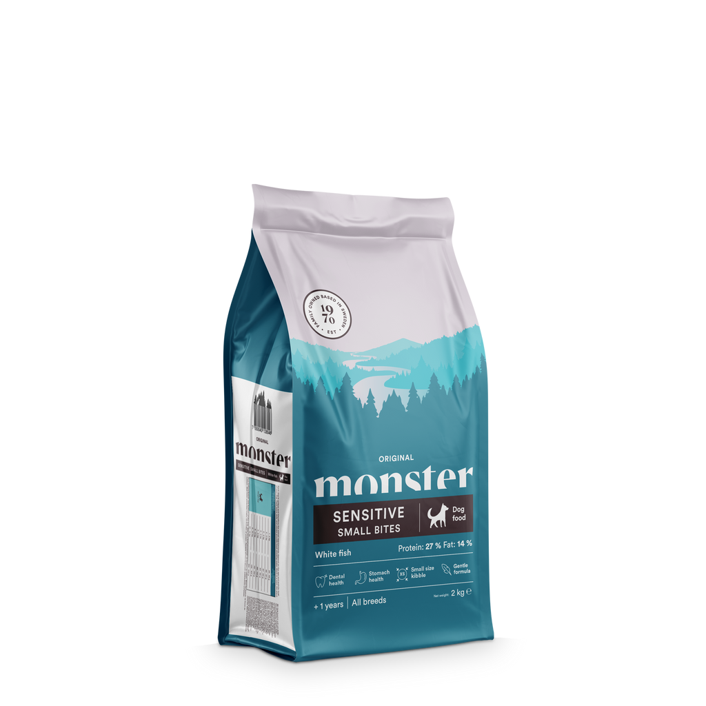 Monster Original - Sensitive White Fish Small Bites